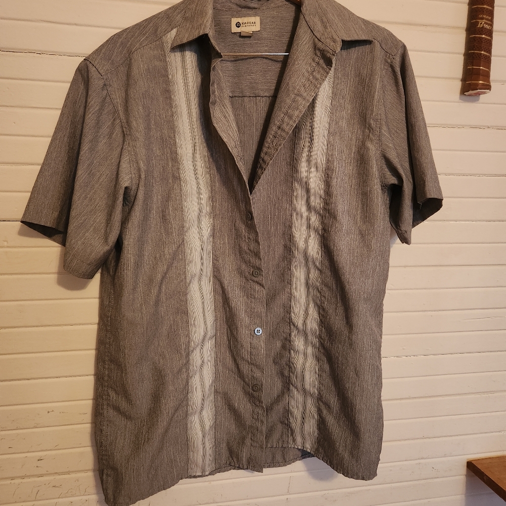 HAGGAR Clothing Men's Shirt